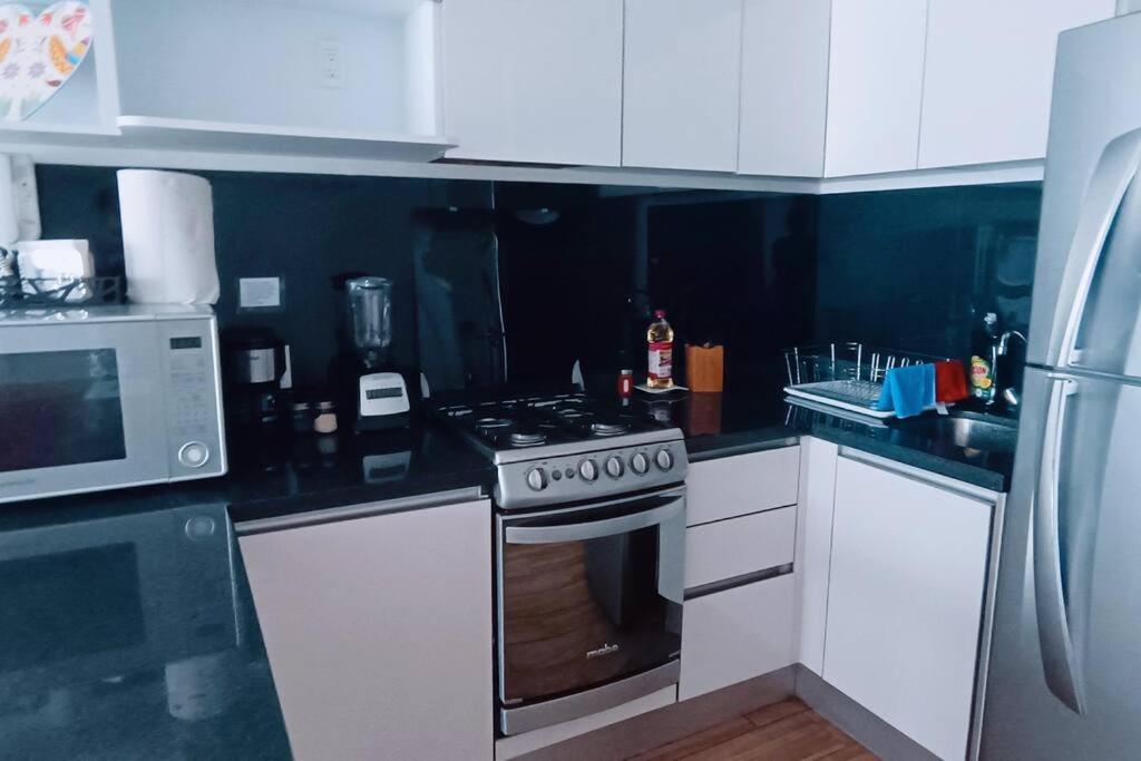 Secure, Central And Quiet Apartment Work Or Travel Мексико Сити Екстериор снимка