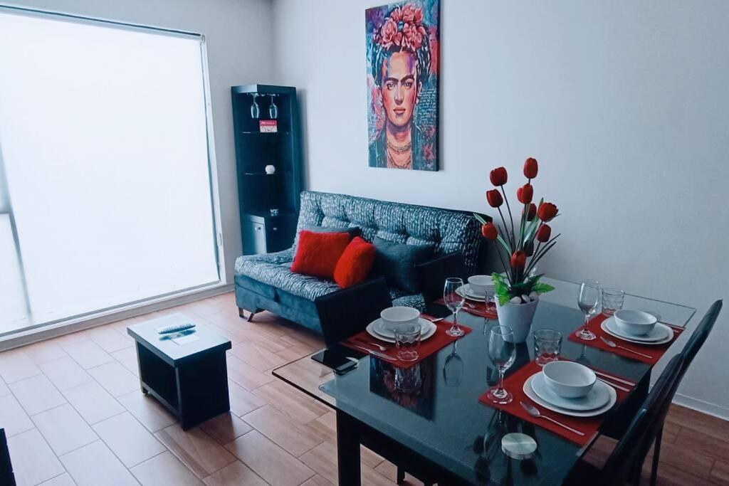 Secure, Central And Quiet Apartment Work Or Travel Мексико Сити Екстериор снимка